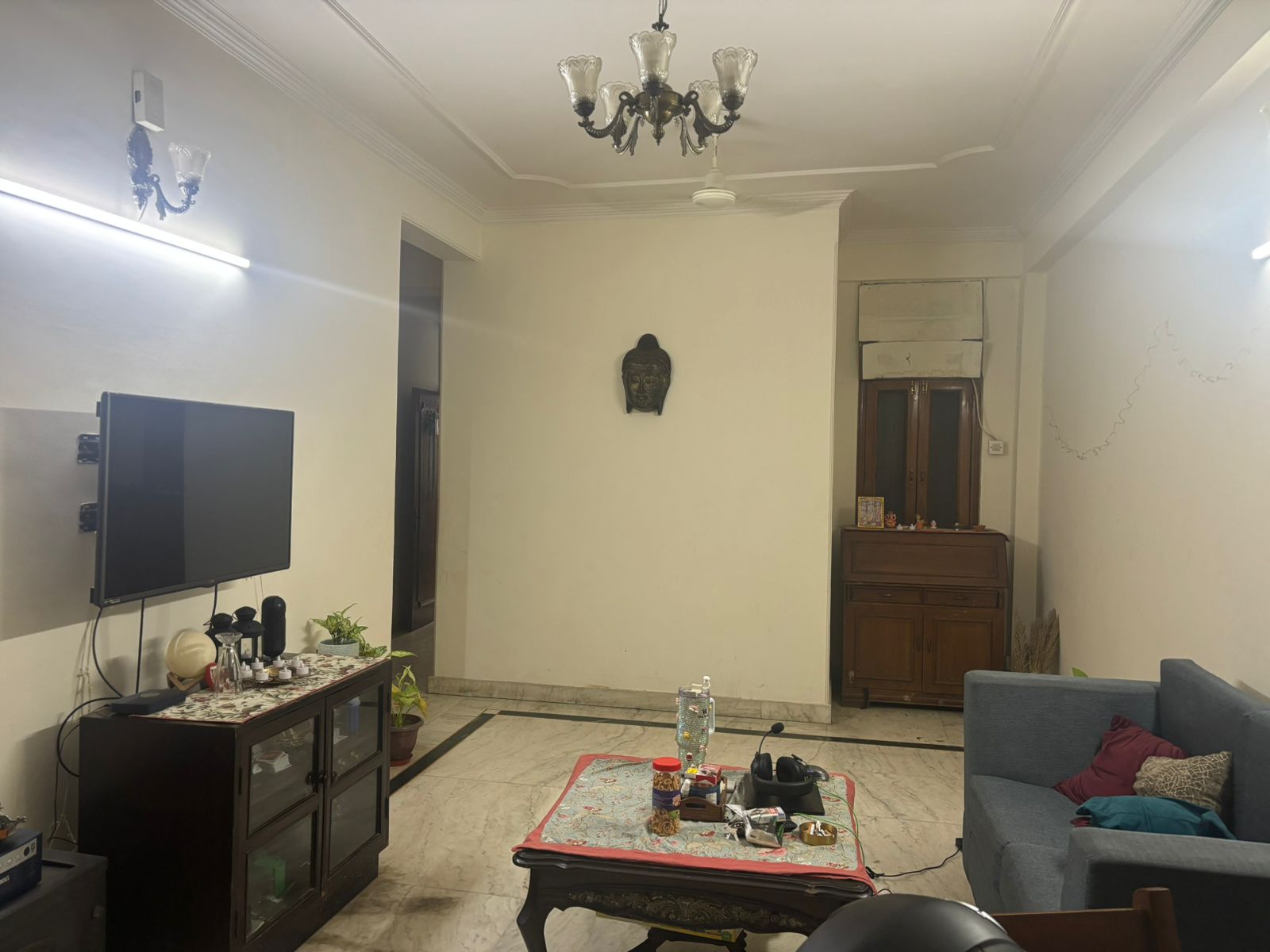 2 BHK + Study Room Independent House For Rent in Masjid Moth South X