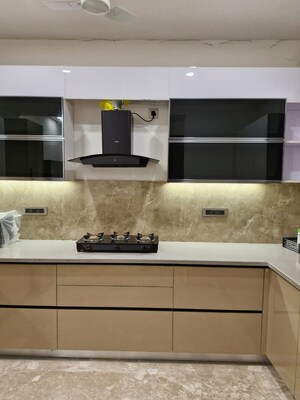 Kitchen in 1 BHK Apartment at Krisumi Waterfall Suites, Sector 36a – for Rent