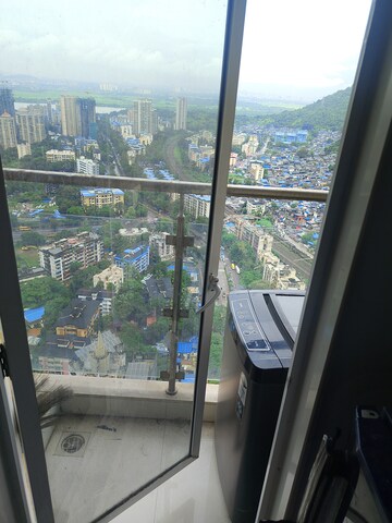 Balcony in 1 BHK Apartment at Ashar Aria, Kalwa – for Rent