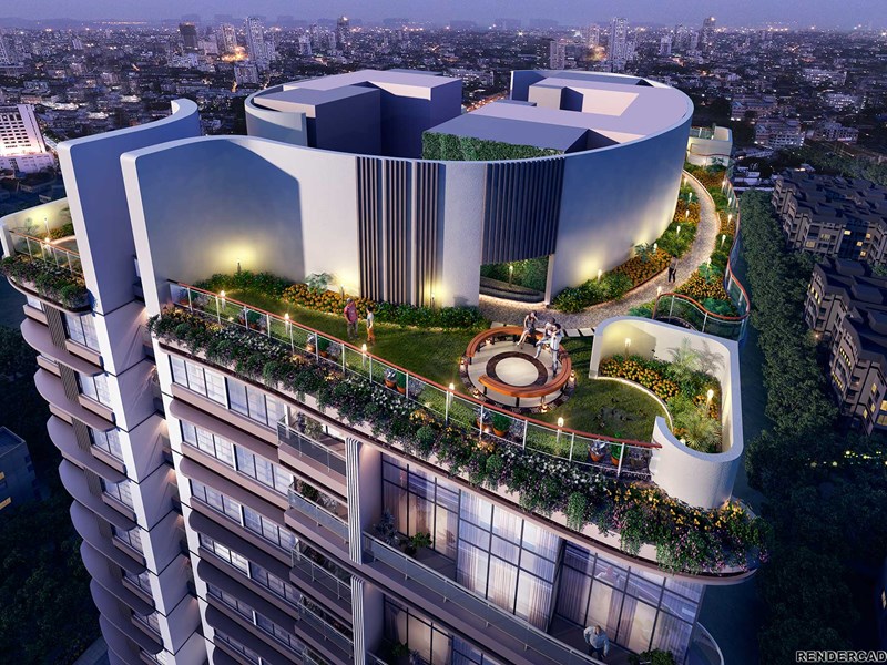 2 BHK + Pooja Room Apartment For Sale in Triumph Siddhivinayak CHS