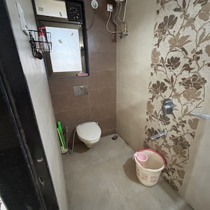 Bathroom in 3 BHK Apartment at National Harmony, Panvel Sector 15a – for Rent