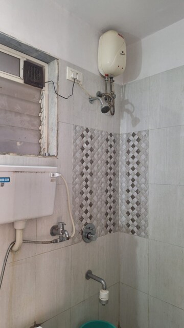 Bathroom in 1 BHK Apartment at Pride Park, Dhokali – for Rent
