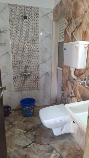 Bathroom in 1 BHK Apartment at Pride Park, Dhokali – for Rent