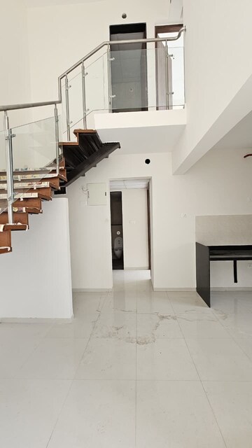Staircase in 3 BHK Apartment at Mantra Mesmer, Keshav Nagar – for Sale