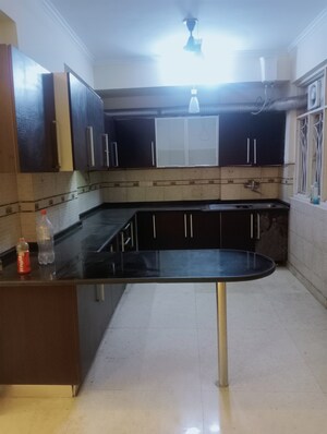 Kitchen in 3 BHK Apartment at Parsvnath Green Ville, Sector 48 – for Rent