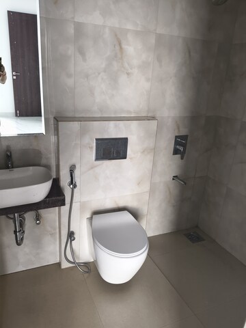 Bathroom in 2 BHK Apartment at Raymond Ten X Habitat, Pokhran Road No Two – for Rent