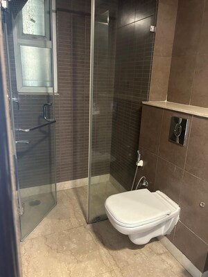 Bathroom in 3 BHK Builder Floor at Elan Nirvana, Sector 50 – for Rent