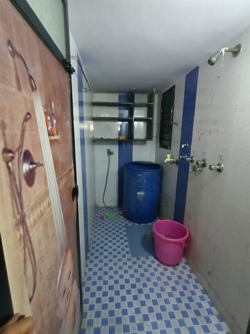Bathroom in 1 BHK Apartment at Dombivli West – for Rent