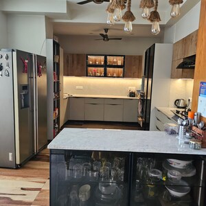 Kitchen in 3 BHK Apartment at Parx Laureate, Sector 108 – for Rent