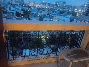 Balcony in 3.5 BHK Apartment at Parsvnath Green Ville, Sector 48 – for Rent