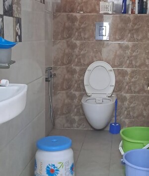 Bathroom in 2 BHK Apartment at Shapoorji Pallonji Joyville Gurgaon, Sector 102 – for Rent