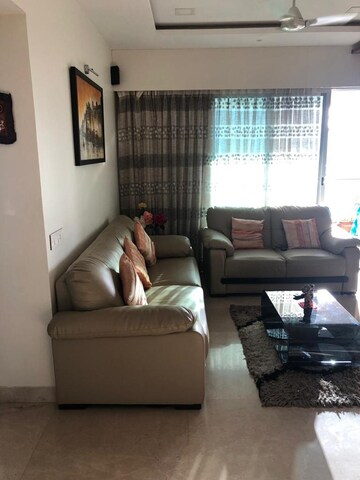 Living Room in 4 BHK Apartment at DB Woods, Goregaon East – for Sale