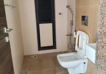 Bathroom in 4 BHK Apartment at Kanakia Rainforest, Andheri East – for Rent