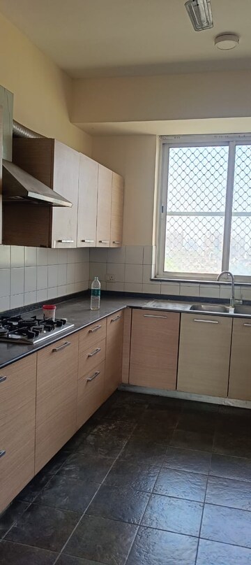 Kitchen in 3 BHK Builder Floor at Unitech South City II, Sector 50 – for Rent