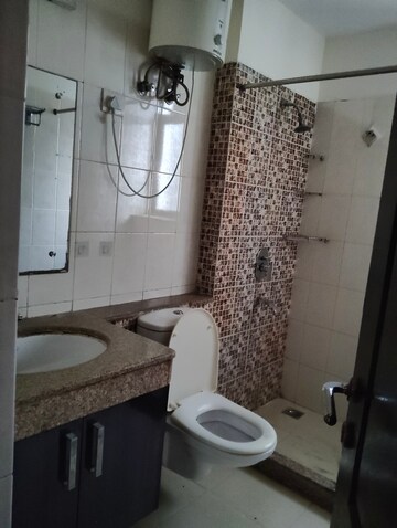 Bathroom in 3 BHK Apartment at Unitech The Residences Sector 33, Sector 33 – for Rent