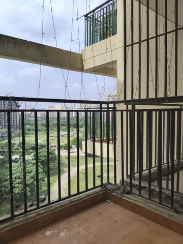 Balcony in 3 BHK Apartment at Spring Meadows, Tech Zone 4 Greater Noida – for Rent