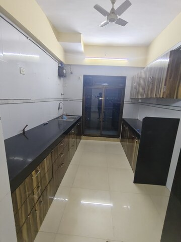 Kitchen in 3 BHK Apartment at Kopar Khairane – for Rent