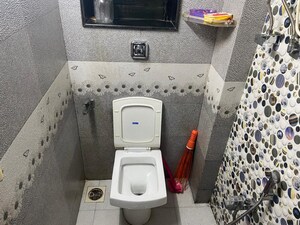 Bathroom in Studio Apartment at Midcity The Chakravarti Ashok CHSL, Andheri East – for Rent