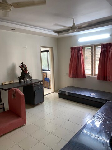 Living Room in 4 BHK Apartment at Bodakdev – for Rent