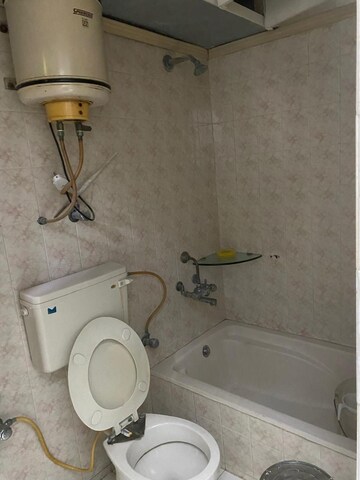 Bathroom in 4 BHK Apartment at Bodakdev – for Rent