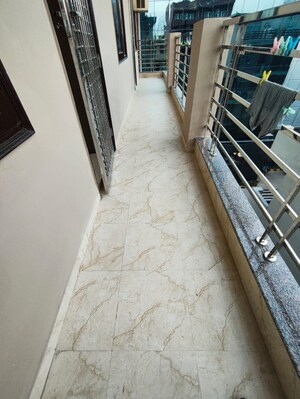 Balcony in 3 BHK Builder Floor at Bharat Residency Gurgaon, Sector 15 – for Rent