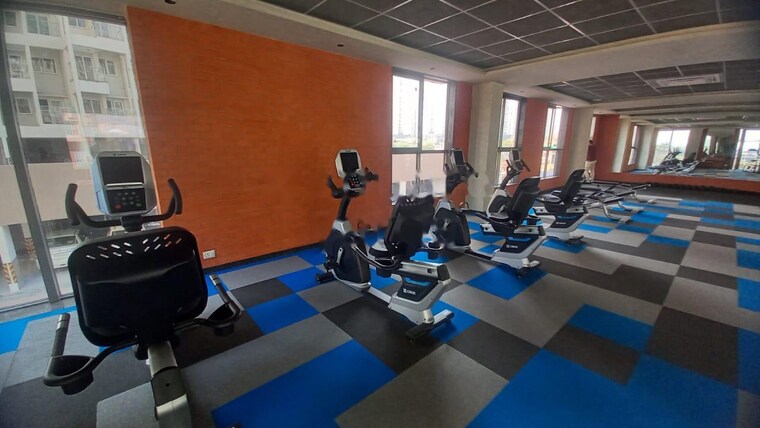 Gym, purva-silversands 1 Bedroom 426 Sq.Ft. Apartment In Mundhwa Pune 9235709