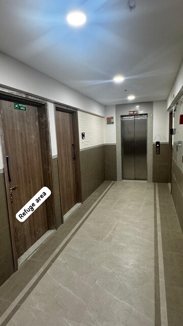 Building Lobby in 2 BHK Apartment at Adityaraj Royale, Tagore Nagar – for Rent