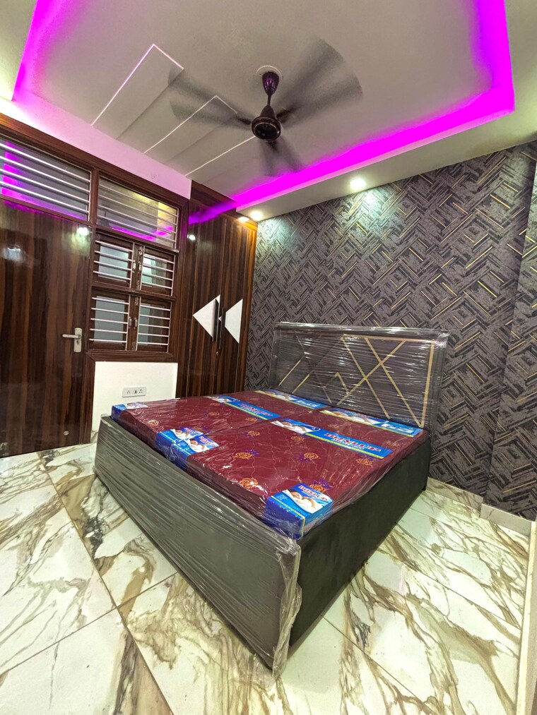 Bedroom, dwarka mor 2 Bedroom 70 Sq.Yd. Builder Floor In Dwarka Mor Delhi 9235737