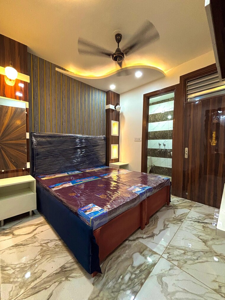 Bedroom, dwarka mor 2 Bedroom 70 Sq.Yd. Builder Floor In Dwarka Mor Delhi 9235737