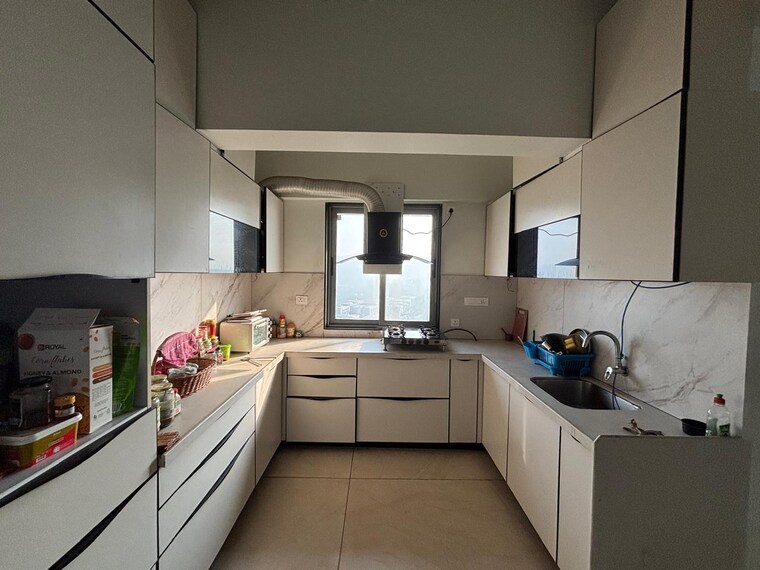 Kitchen, shah-chheda-mahavir-ornate 4 Bedroom 2500 Sq.Ft. Apartment In Kopar Khairane Navi Mumbai 9235761