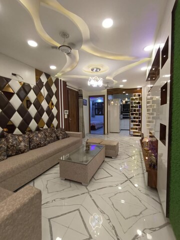 Living Room in 2 BHK Builder Floor at Dwarka Mor – for Rent