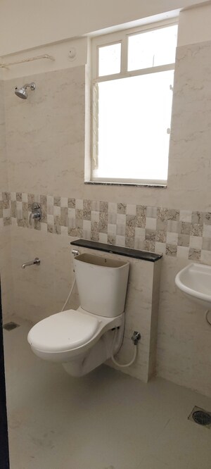 Bathroom in 2 BHK Apartment at VTP Leonara, Mahalunge – for Rent