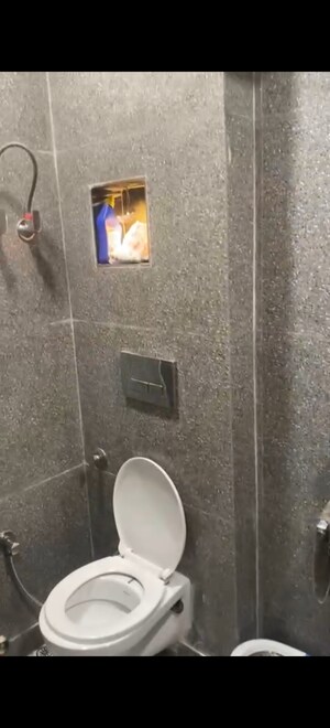 Bathroom in 3 BHK Builder Floor at Dwarka Mor – for Rent