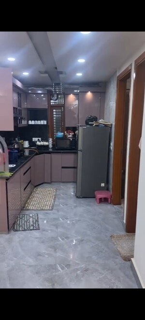 Kitchen in 3 BHK Builder Floor at Dwarka Mor – for Rent