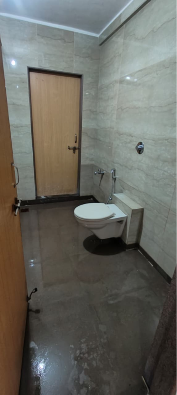 Attached Bathroom in 3 BHK Apartment at Manpada – for Rent