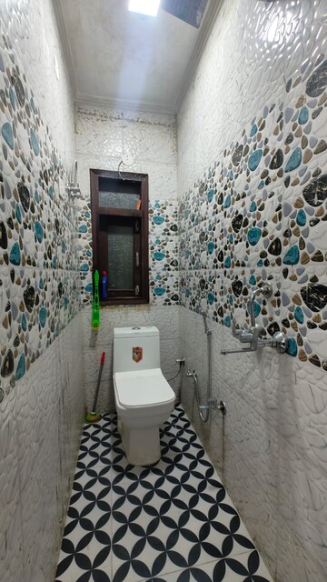 Bathroom in 1 BHK Builder Floor at Govindpuri – for Rent