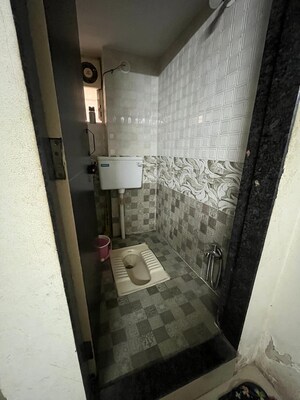 Bathroom in 1 BHK Apartment at Sai Kunj, Guruwar Peth – for Rent