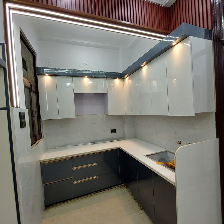 Kitchen, vasundhara sector 1 2 Bedroom 800 Sq.Ft. Builder Floor In Vasundhara Sector 1 Ghaziabad 9236078
