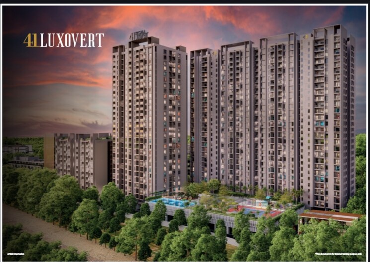 Exterior View, krisala-41-luxovert 4 Bedroom 1326 Sq.Ft. Apartment In Tathawade Pune 9236154