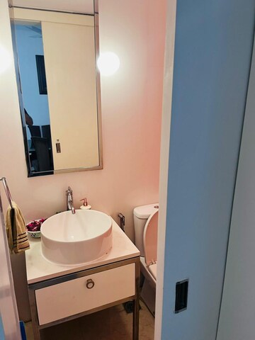 Bathroom in 3 BHK Apartment at Lodha Fiorenza, Goregaon East – for Rent