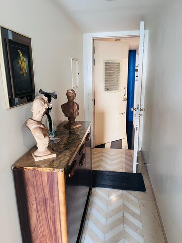 Living Room in 3 BHK Apartment at Lodha Fiorenza, Goregaon East – for Rent