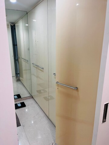 Bathroom in 3 BHK Apartment at Lodha Fiorenza, Goregaon East – for Rent