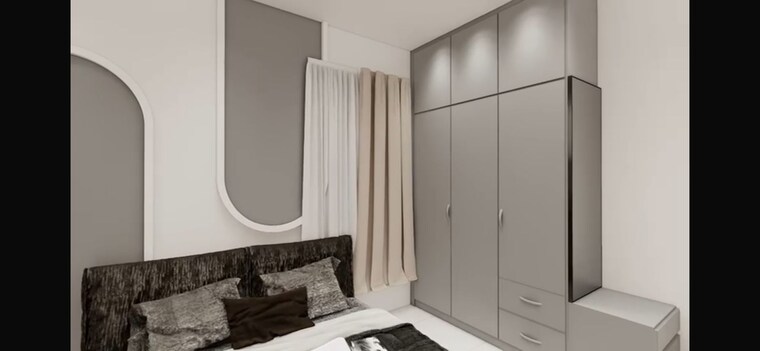 Bedroom, poulomi-anate 3 Bedroom 2600 Sq.Ft. Apartment In Kokapet Hyderabad 9236094