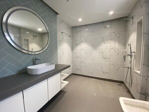 Attached Bathroom in 5 BHK Apartment at Sindh Society, Aundh – for Rent