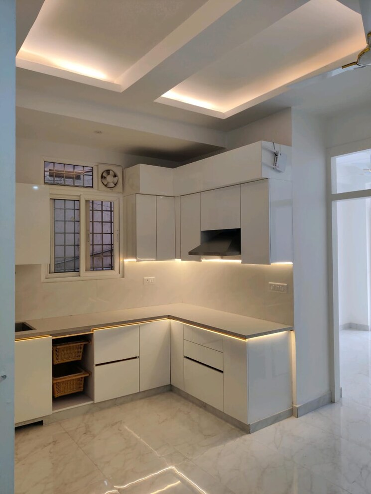Kitchen, vasundhara sector 3 3 Bedroom 1400 Sq.Ft. Builder Floor In Vasundhara Sector 3 Ghaziabad 9236336