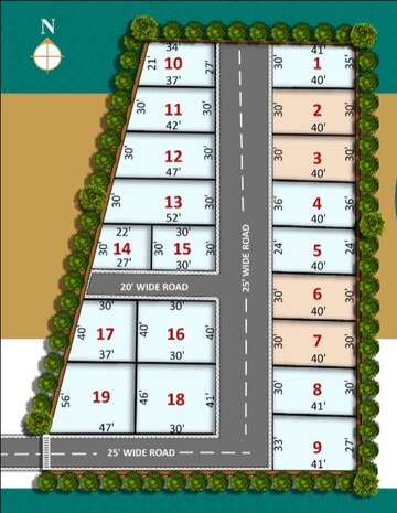  Plot – Map Location View at Varthur - for Sale