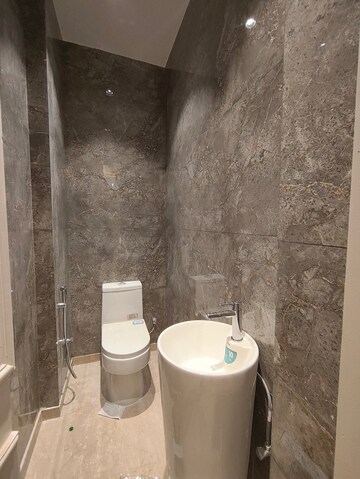 Bathroom in Studio Apartment at Ambience Creacions, Sector 22 – for Rent
