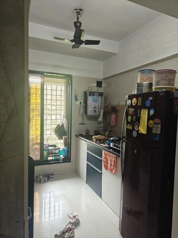 Kitchen in 2 BHK Apartment at Rutu Estate, Brahmand – for Rent