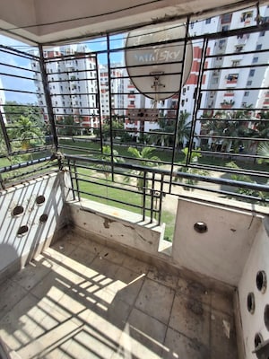 Balcony in 3 BHK Apartment at Genexx Valley, Diamond Harbour Road – for Rent