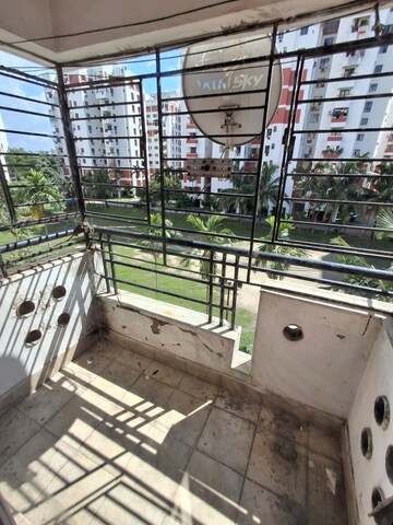 Balcony in 3 BHK Apartment at Genexx Valley, Diamond Harbour Road – for Rent